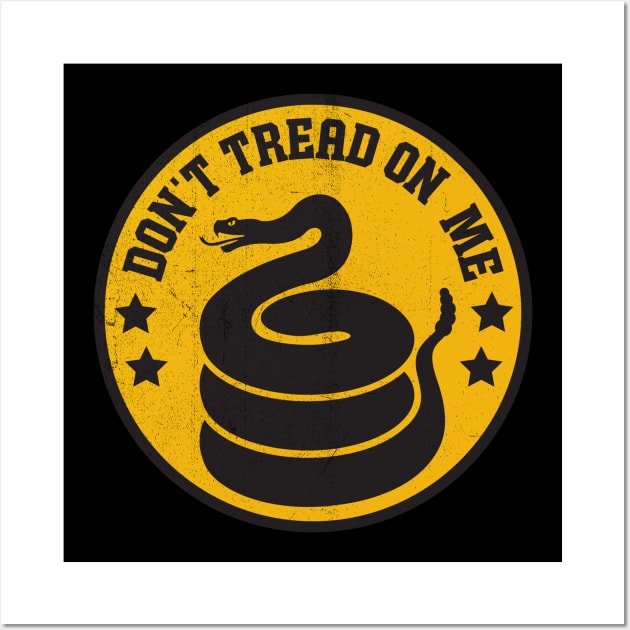 DON'T TREAD ON ME Wall Art by stayfrostybro